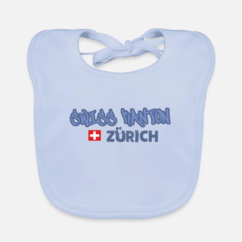 Faire imprimer un sweat à capuche Canton de Zurich Bavoir bio Bébé
