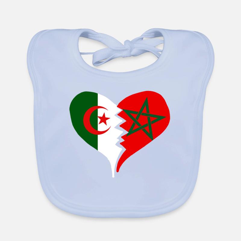 Marokko Algerien Baby Bio-Lätzchen
