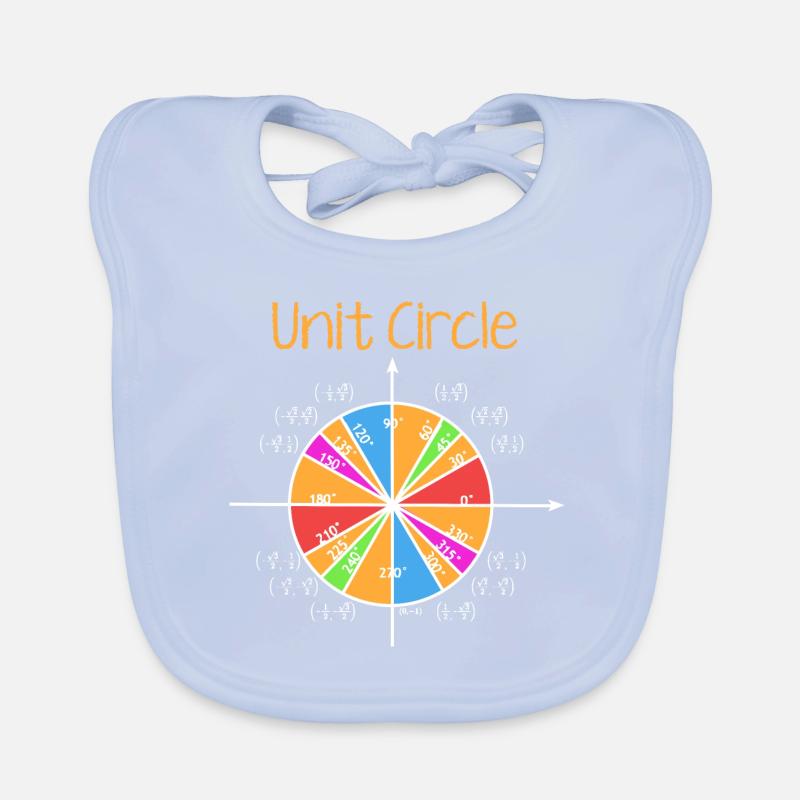Unit Circle Baby Bio-Lätzchen