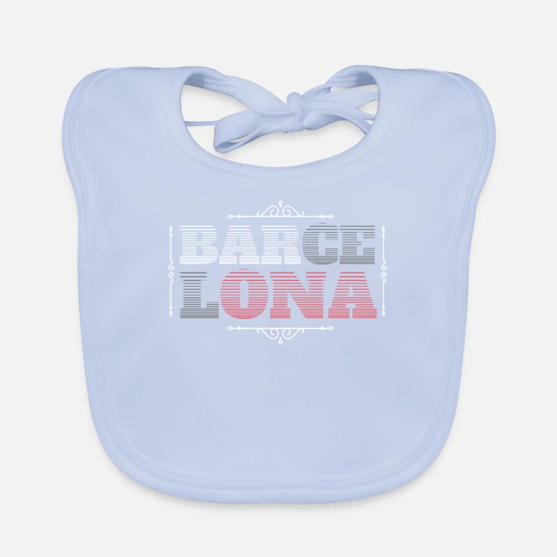 Barcelone Bavoir bio Bébé