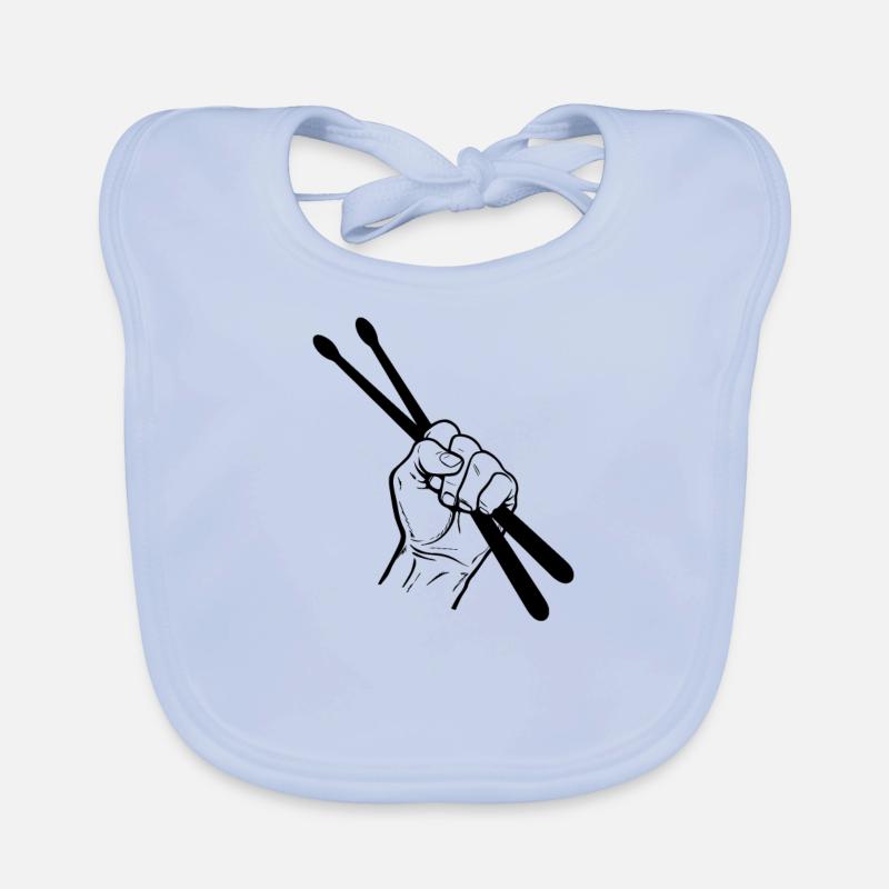 drummer Organic Baby Bibs