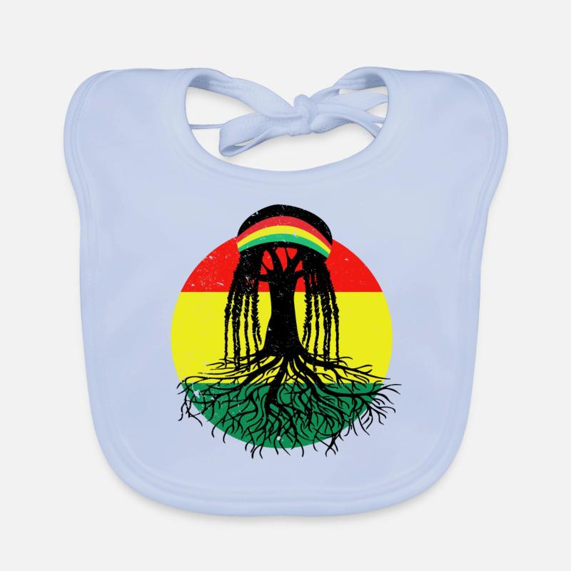 Reggae roots Organic Baby Bibs