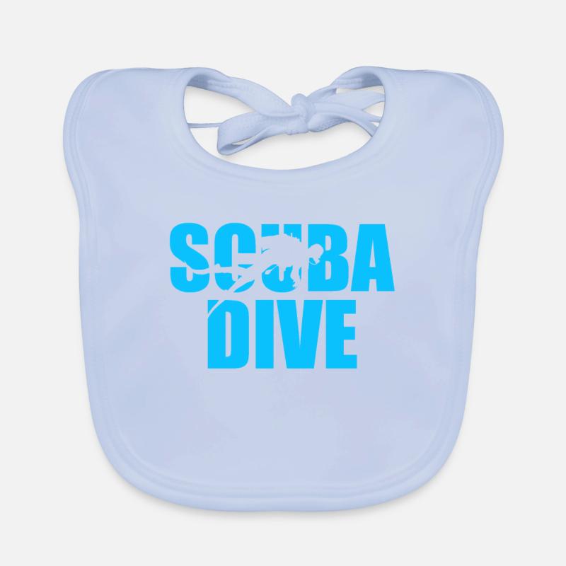 Scuba Dive Gerätetauchen Baby Bio-Lätzchen