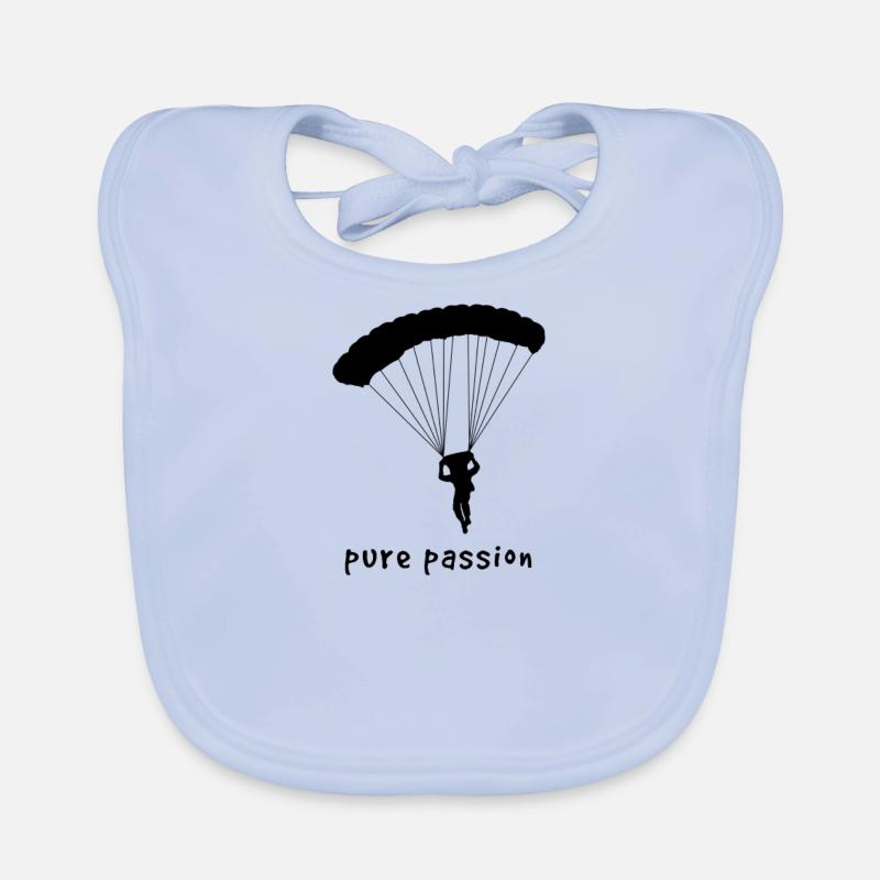 Parachutisme Bavoir bio Bébé