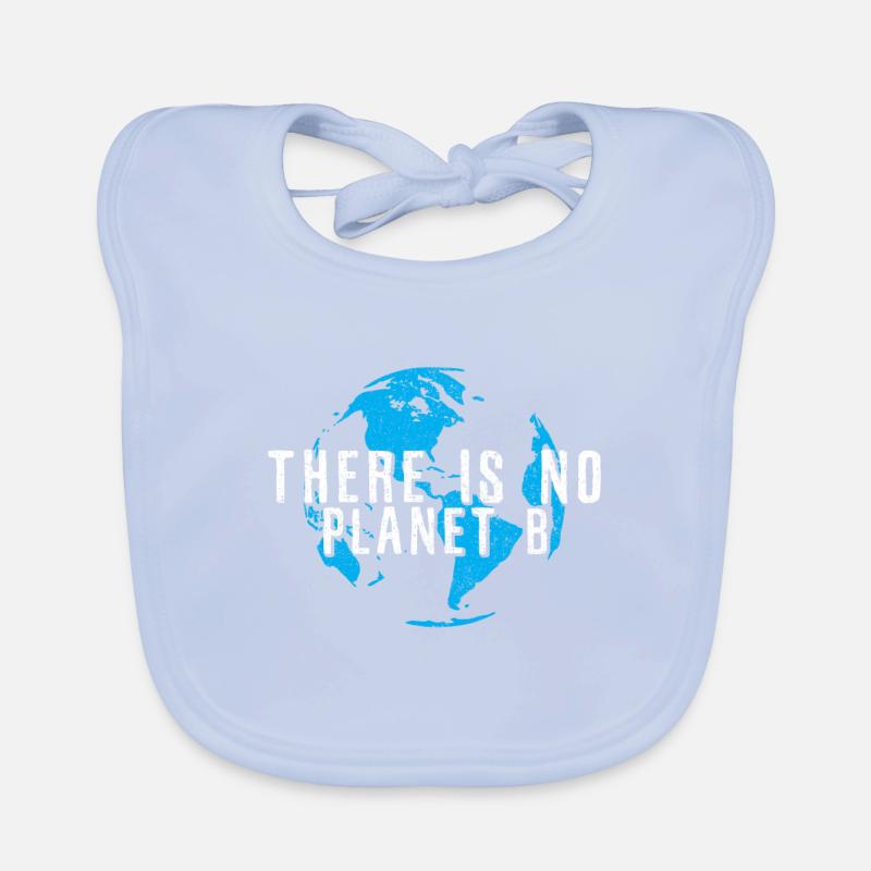 Planet B - Mutter Erde Earth Day Baby Bio-Lätzchen