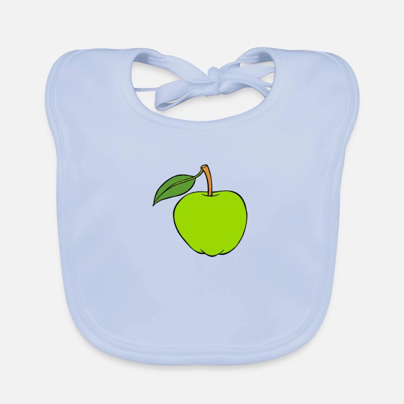 Apple Organic Baby Bibs