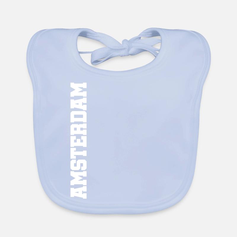 Amsterdam Amsterdam Amsterdam Bavoir bio Bébé