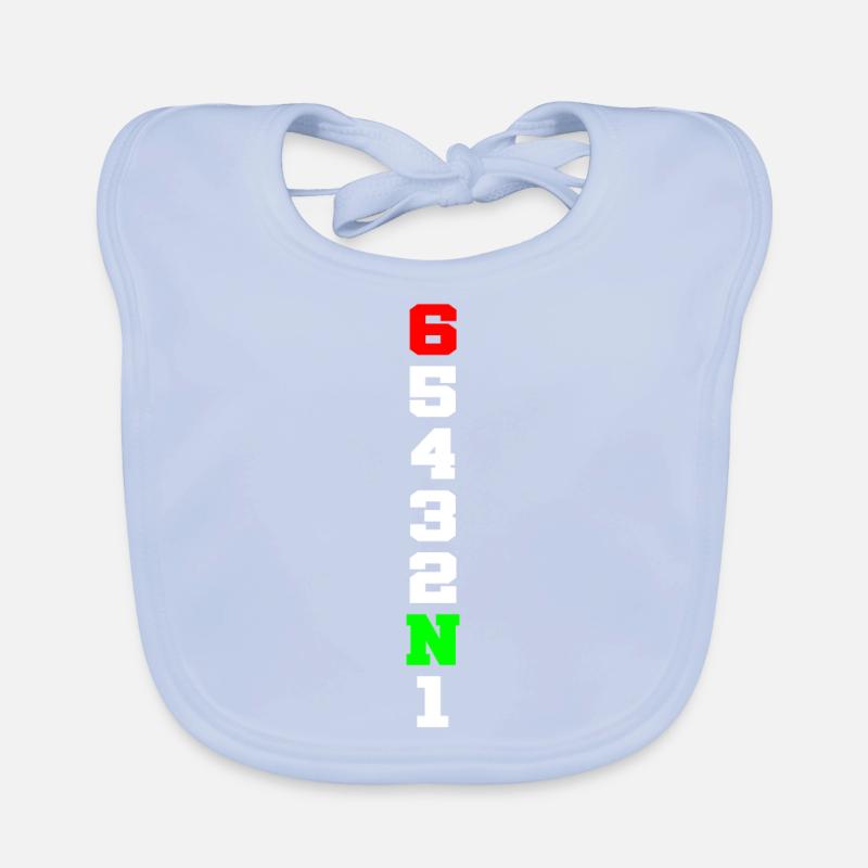 Motorcycle circuit Organic Baby Bibs