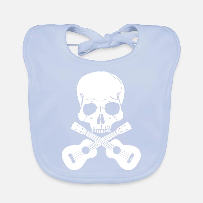Ukulele ukulele Organic Baby Bibs