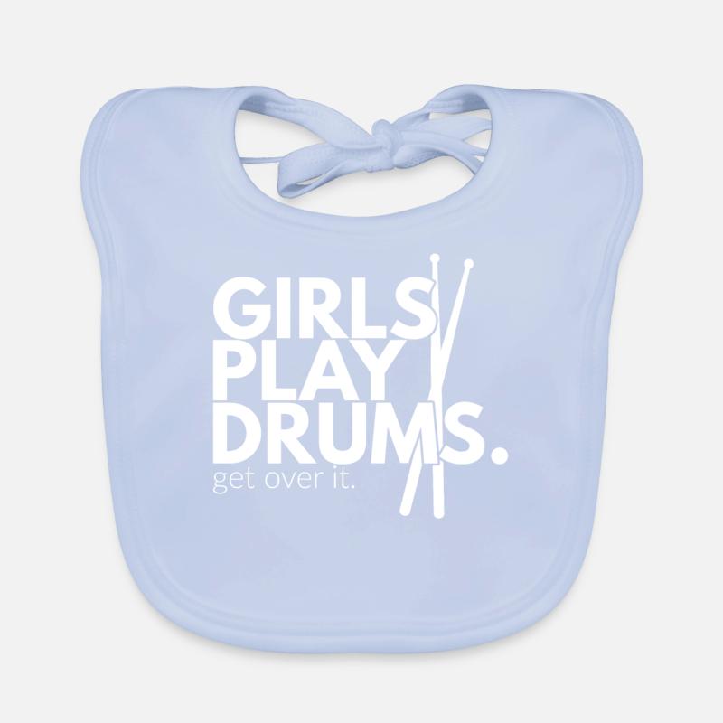 drummer Organic Baby Bibs
