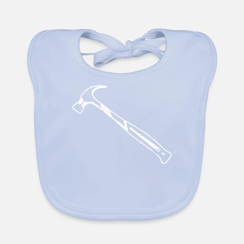 Marteau de charpentier Bavoir bio Bébé