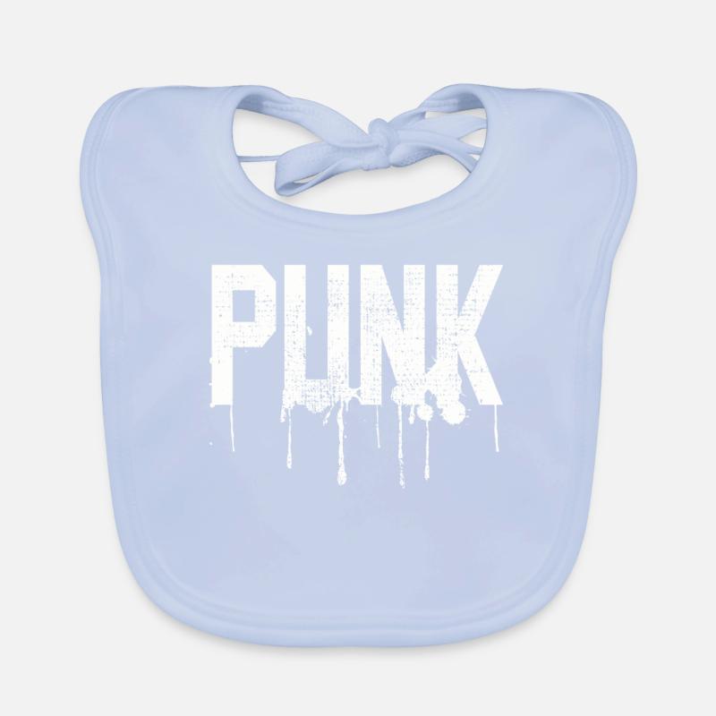 punk Organic Baby Bibs