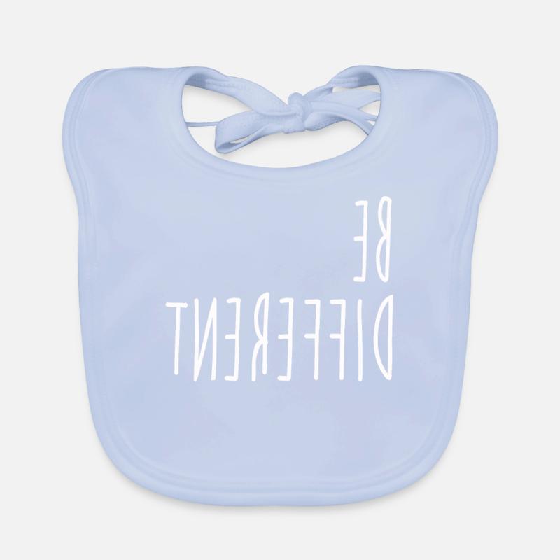 BE DIFFERENT SHIRT Baby Bio-Lätzchen