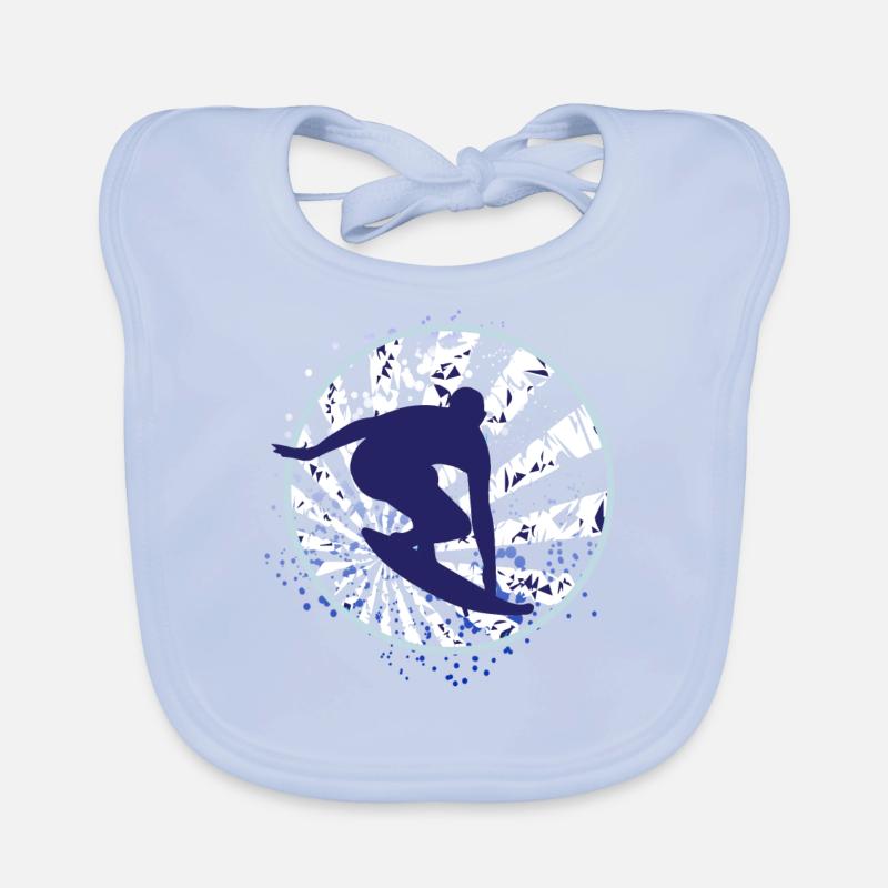 Silver Surfer Baby Bio-Lätzchen