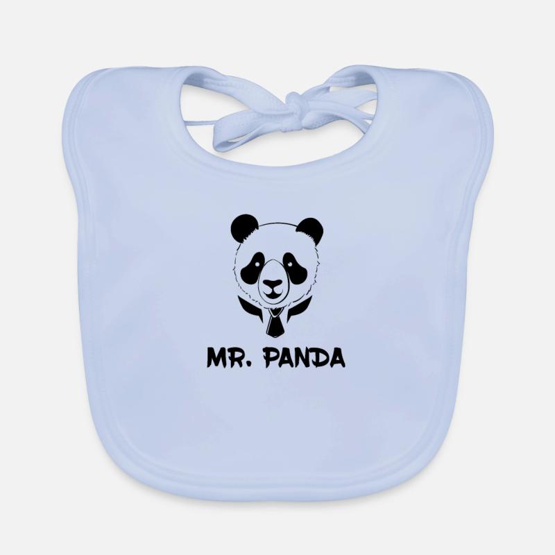 Panda - Mr. Panda Organic Baby Bibs
