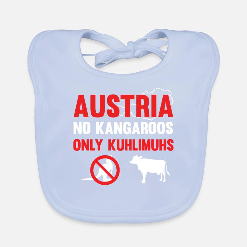Autriche Austria Bavoir bio Bébé