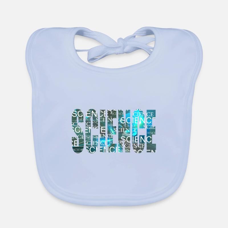 Science scientific science knowledge Organic Baby Bibs