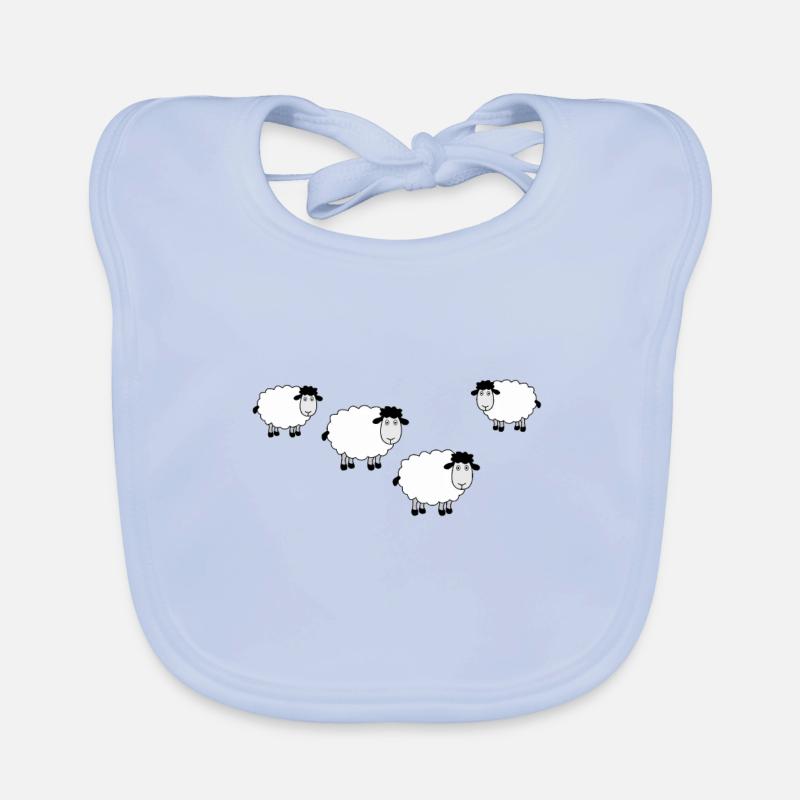 sheep Organic Baby Bibs