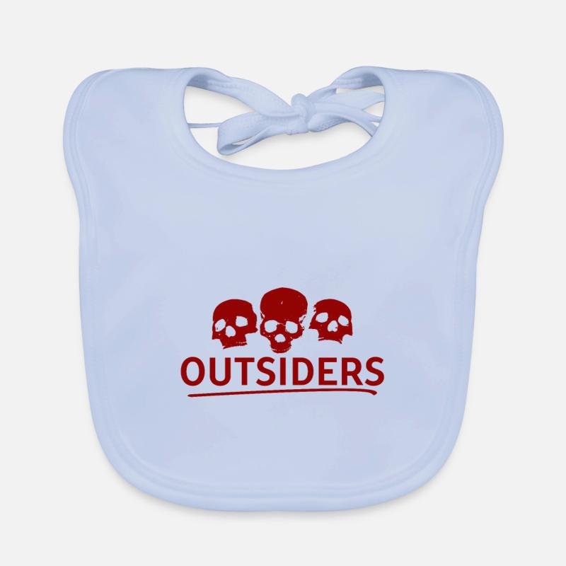 outsider - Außenseiter Baby Bio-Lätzchen