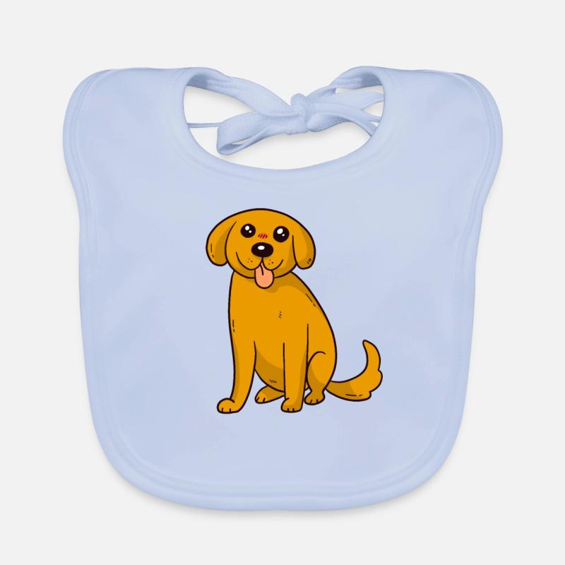 süßer hund bild ohne text Baby Bio-Lätzchen