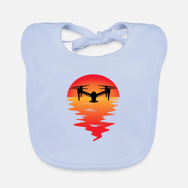 Drone idée cadeau drone drone Bavoir bio Bébé