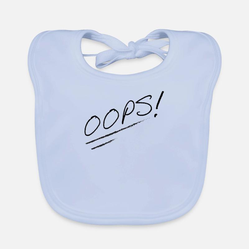 Oups! Bavoir bio Bébé