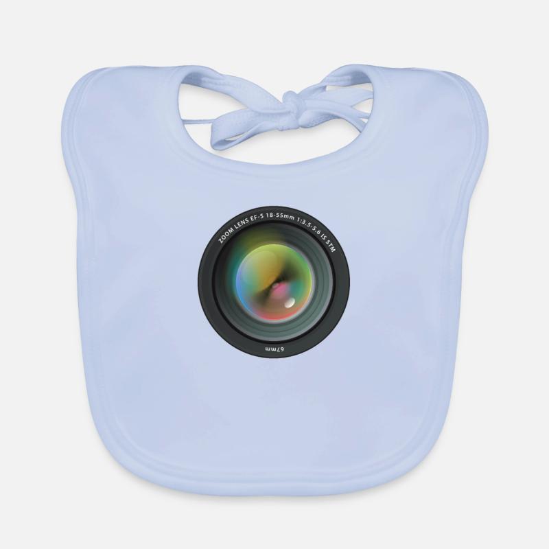 Lentille de caméra Bavoir bio Bébé