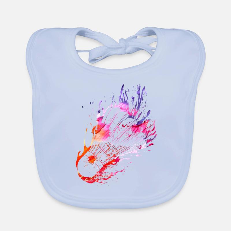 Splash Badminton Organic Baby Bibs