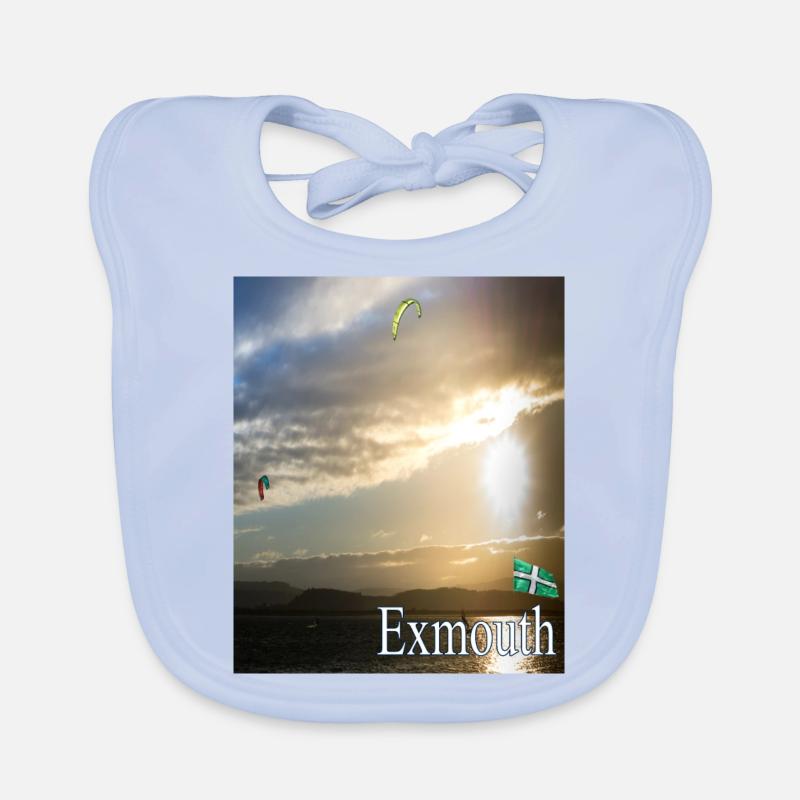 Exmouth, Devon Organic Baby Bibs