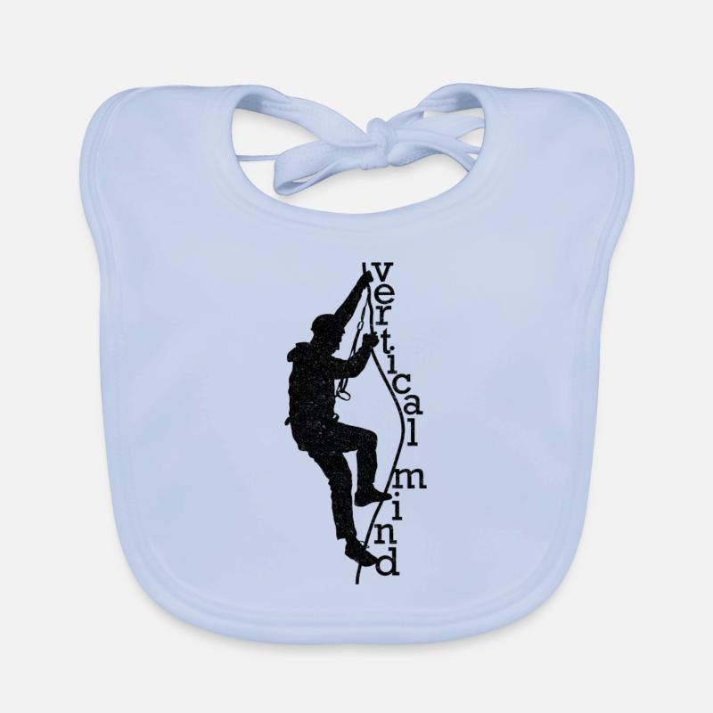 Vertical Mind pour grimpeurs Escalade Climbing Bavoir bio Bébé