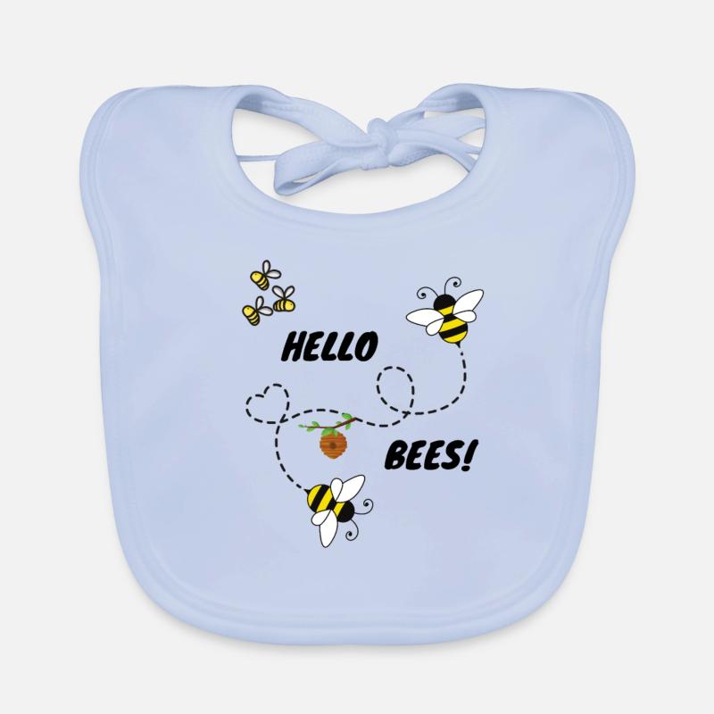 Hello Bees! Organic Baby Bibs