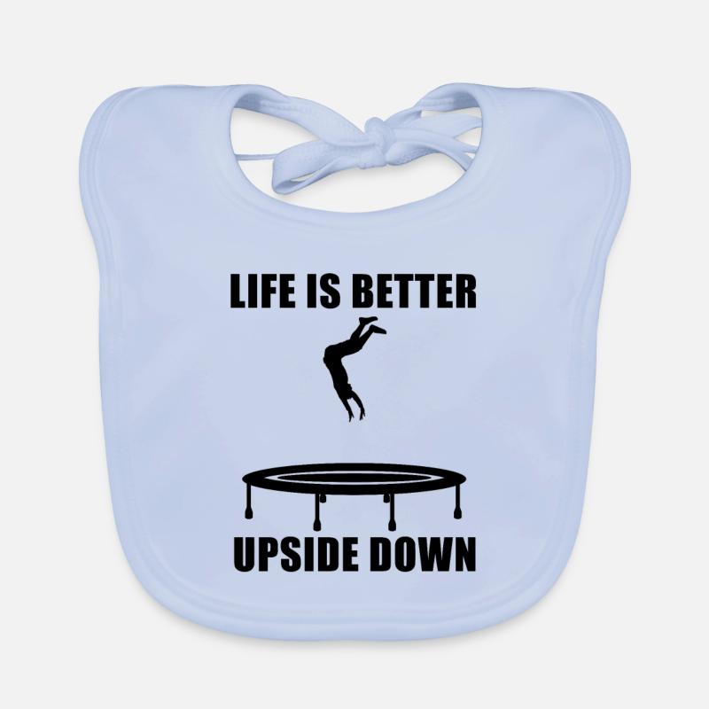Professionelles Trampolinist-Trampolin mit Baby Bio-Lätzchen