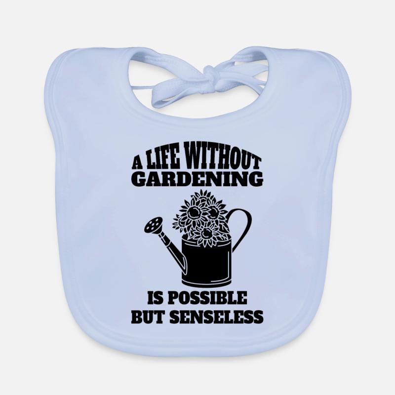 Garten Geschenk Gärtner Hobbygärtner Obstgarten Baby Bio-Lätzchen