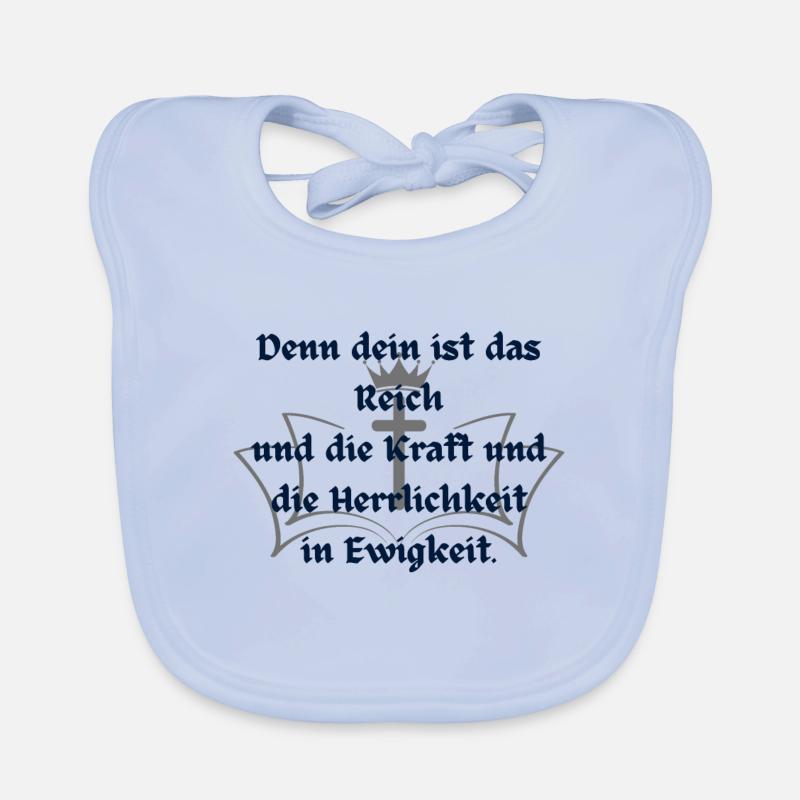 Das Vaterunser Baby Bio-Lätzchen