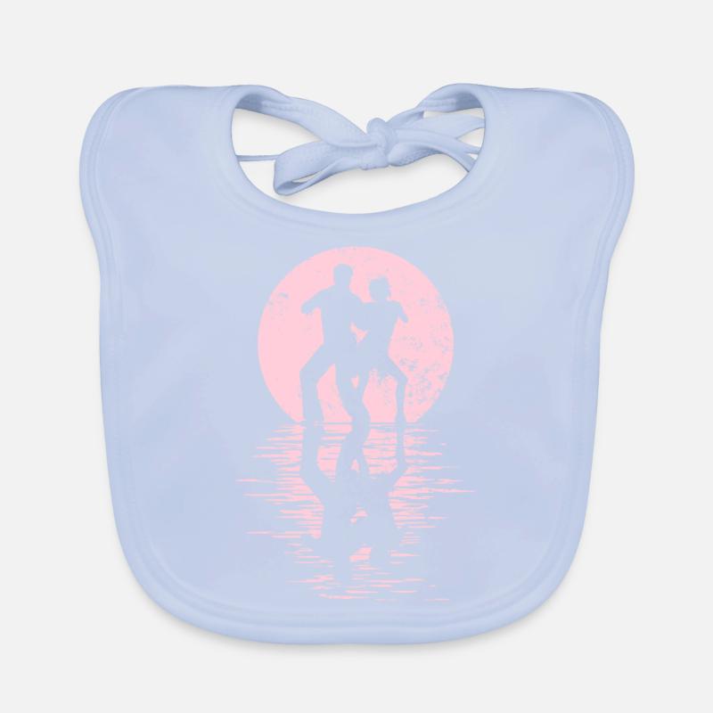 Dancers Dance Couple Dancing, Dance Rumba Fox Tango Salsa Organic Baby Bibs