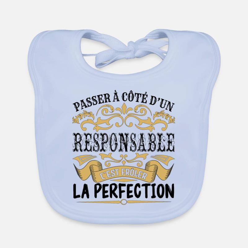 Responsable | le Meilleur cadeau Responsable Bavoir bio Bébé