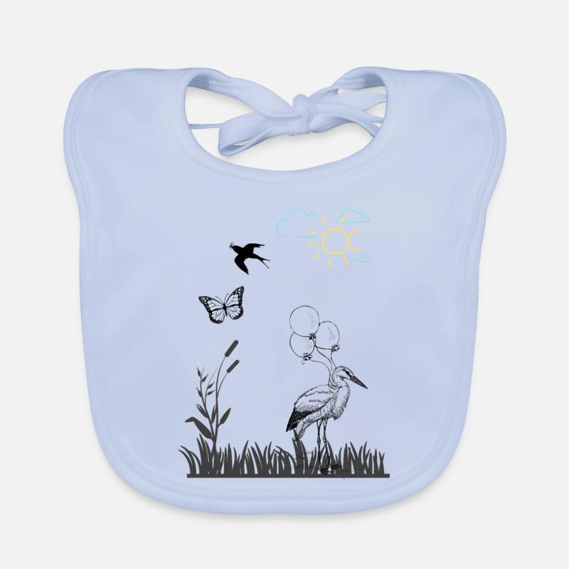 Spring Organic Baby Bibs