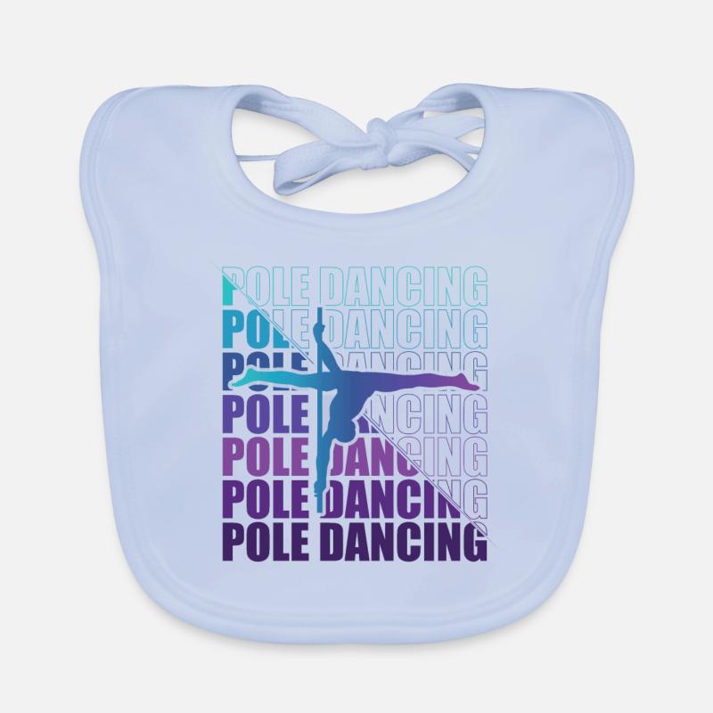 Pole Dance Dancer, Pole Dance, Pole Dancing Bavoir bio Bébé
