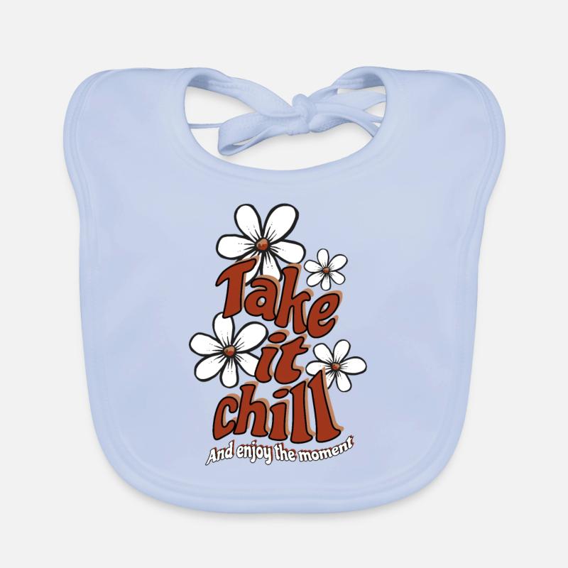 Take it Chill - Optimism - Saying Organic Baby Bibs