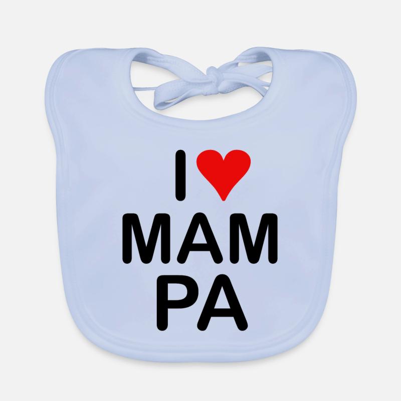 I love MAMPA Organic Baby Bibs