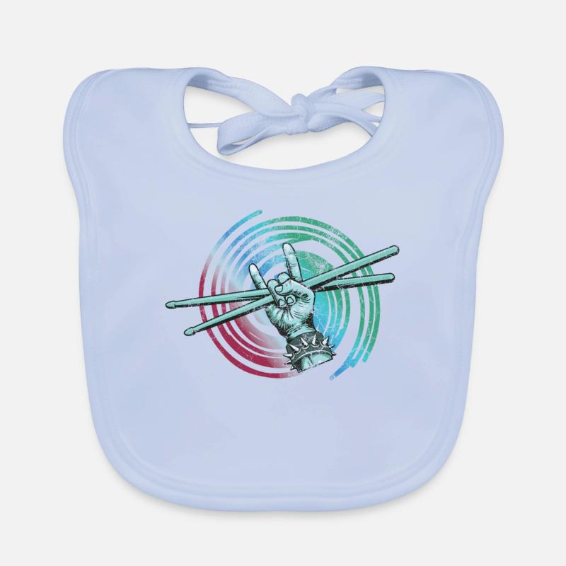 Drummers Drummers Drummers Drummers Organic Baby Bibs
