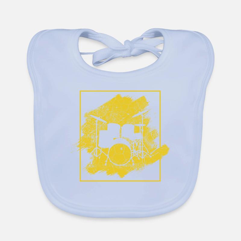 Drummers Drummers Drummers Drummers Organic Baby Bibs
