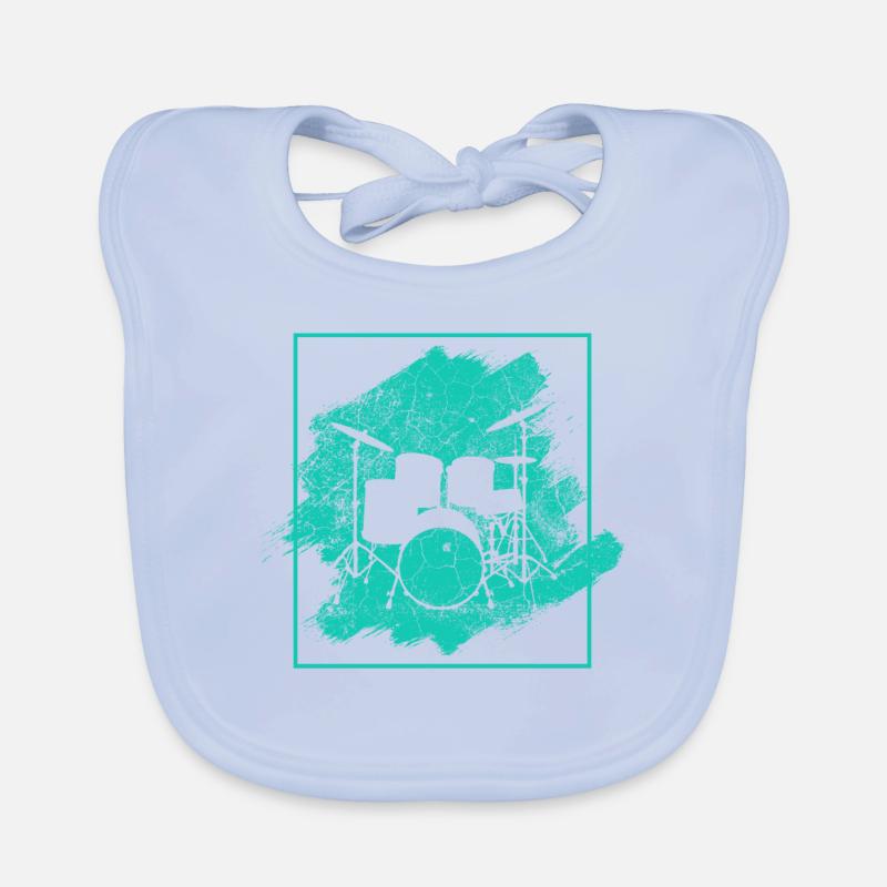 Drummers Drummers Drummers Drummers Organic Baby Bibs