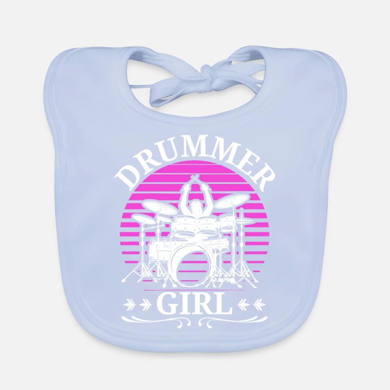 Drummers Drummers Drummers Drummers Organic Baby Bibs