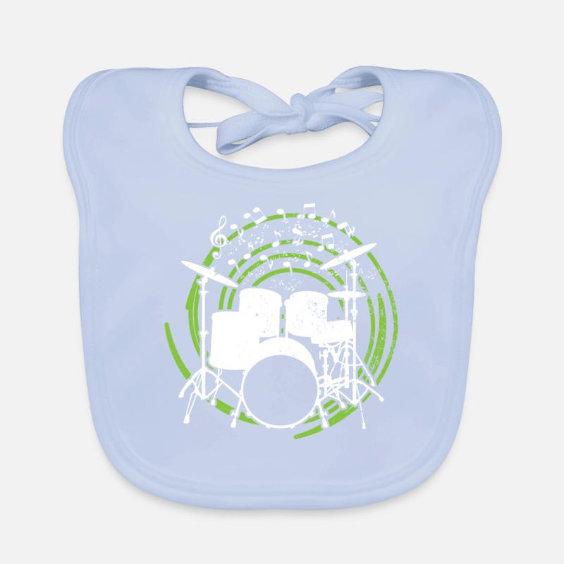 Drummers Drummers Drummers Drummers Organic Baby Bibs