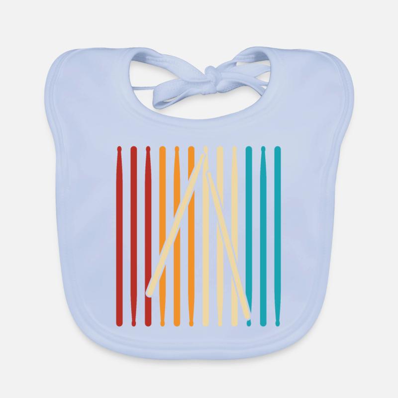 Drummers Drummers Drummers Drummers Organic Baby Bibs
