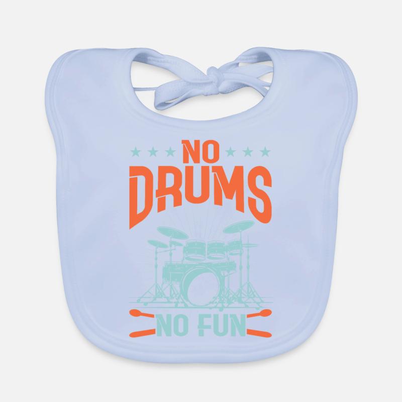 Drummers Drummers Drummers Drummers Organic Baby Bibs