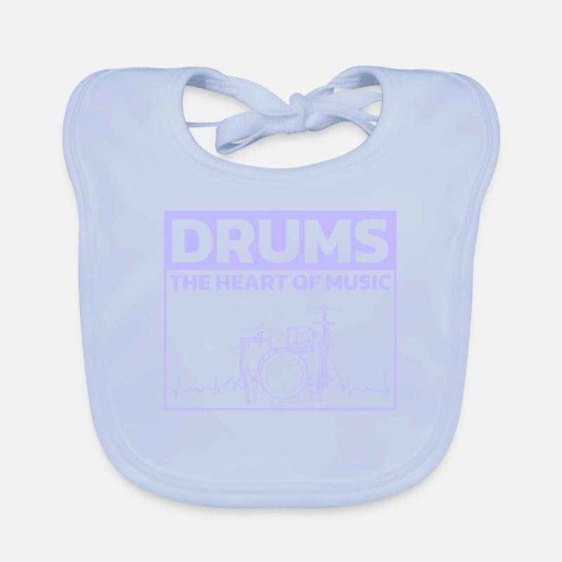 Drummers Drummers Drummers Drummers Organic Baby Bibs