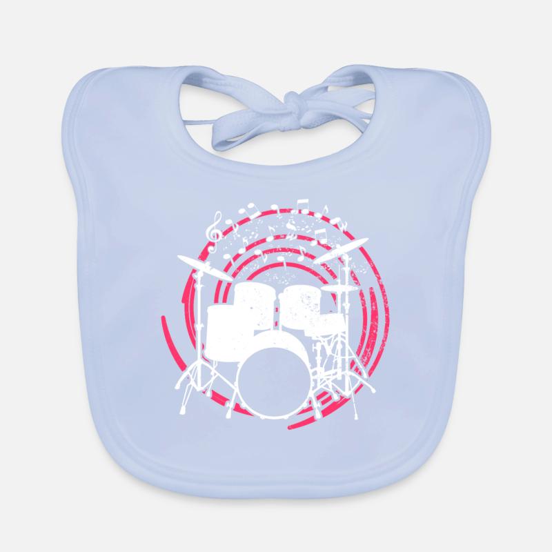 Drummers Drummers Drummers Drummers Organic Baby Bibs