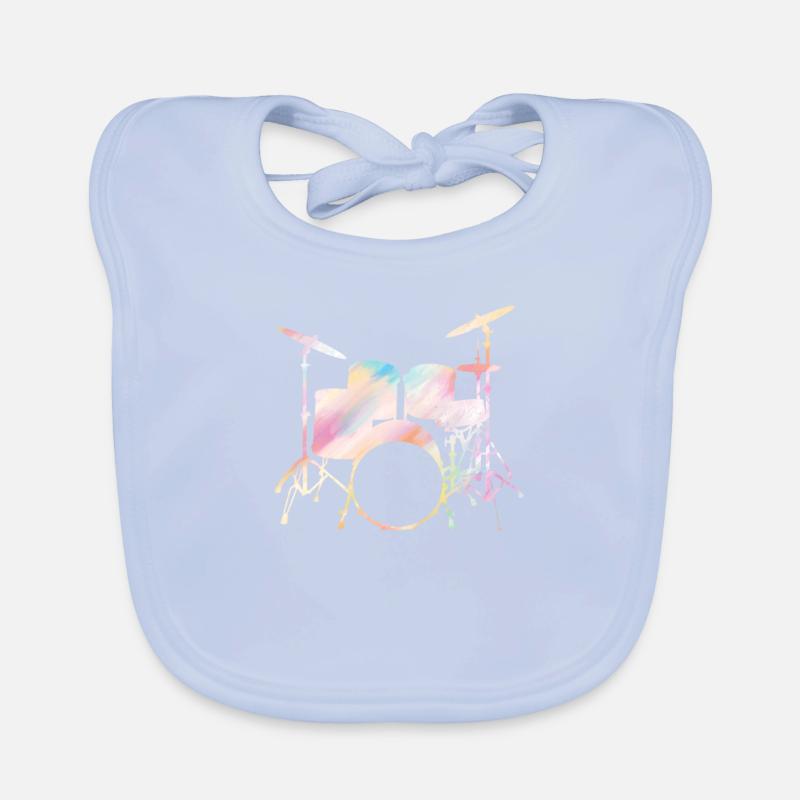 Drummers Drummers Drummers Drummers Organic Baby Bibs